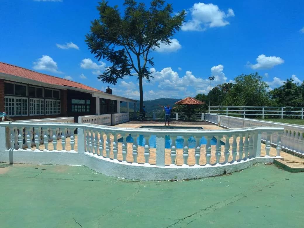 Área da piscina