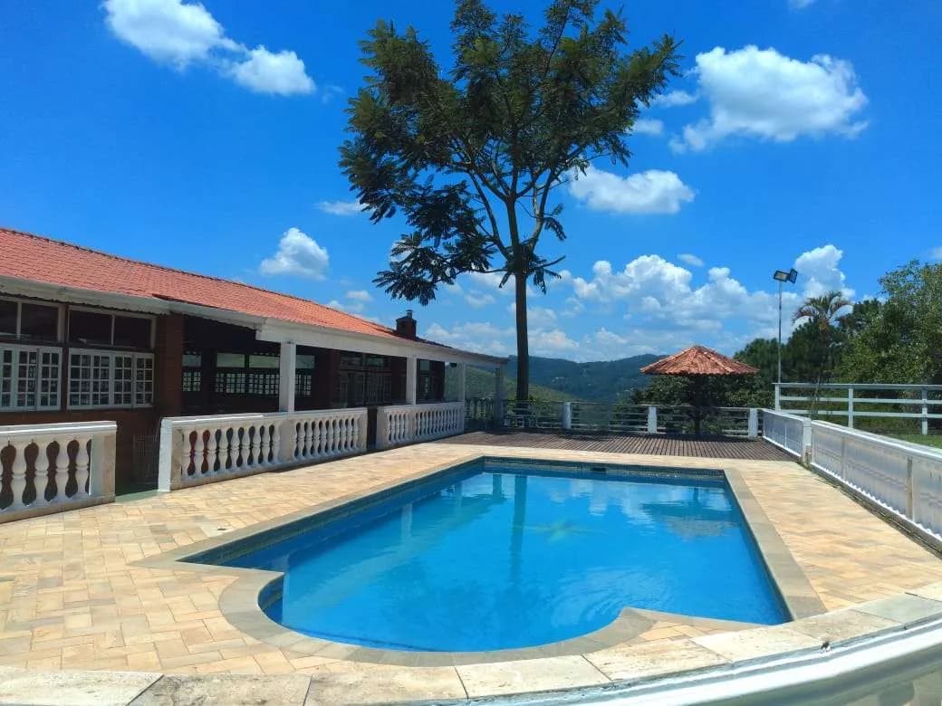 Área da piscina